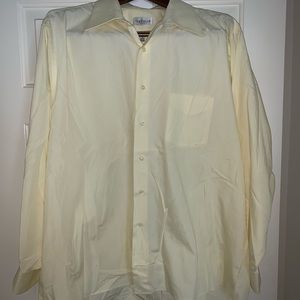 Van Heusen light yellow dress or casual shirt